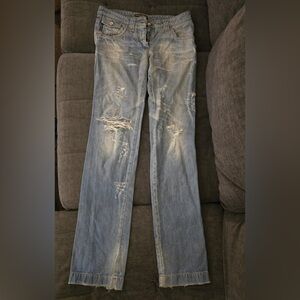【VIP価格】DOLCE & GABBANA Enchanted Sicily Jeans Dolce & Gabbana Enchanted Sicily Crystal Heart Boyfriend